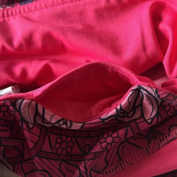 Lululemon Inspire Crop I All Full-On Lux 4 Pink Rose Floral Leggings! - Picture 12 of 15